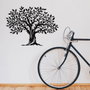 Wallity Yaprak Dokumu - M0111 Escultura de Pared de Metal Negra